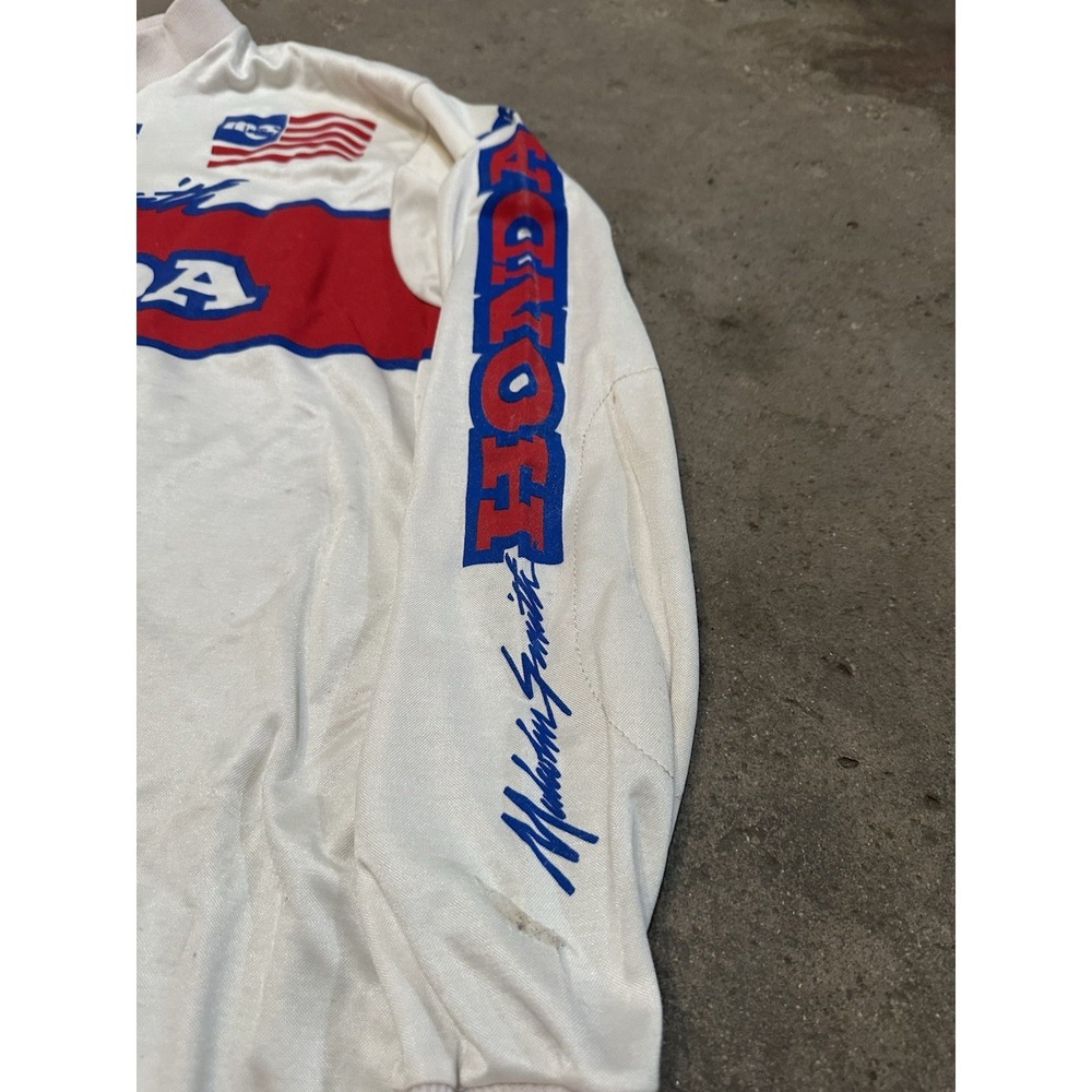 VTG 80s Honda Malcolm‎ Smith MSR Motocross Racing Team Jersey Shirt L USA - Picture 4 of 9